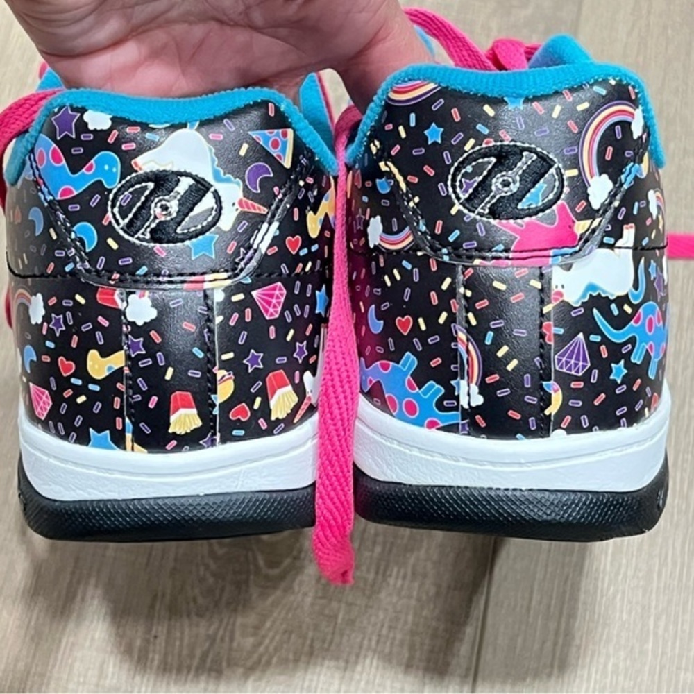 Heelys‎ Split Kids Skate Shoes Black Unicorn Youth Size 6Youth Women 7 NO WHEELS - Picture 11 of 16